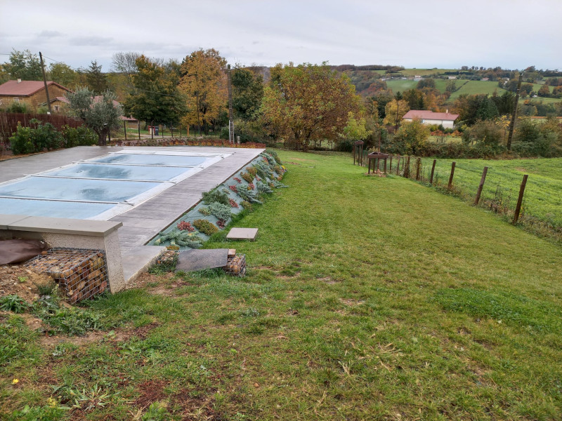 Photo de plantation sur bâche